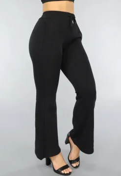 Zwarte Jogger met Flair Model