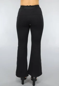 Zwarte Jogger met Flair Model