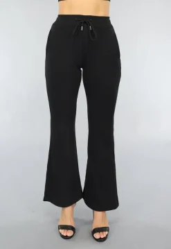Zwarte Jogger met Flair Model