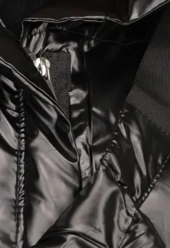 Zwarte Lederlook Bodywarmer met Tasje