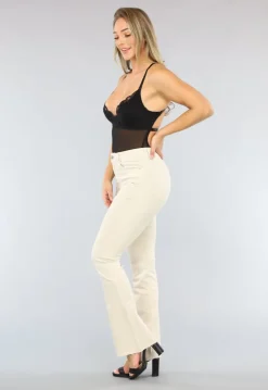 Zwarte Mesh Bodysuit met Open Rug