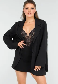 Zwarte Oversized Blazer