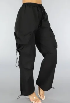 Zwarte Parachute Cargo Broek
