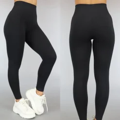 Zwarte Rib Sportlegging