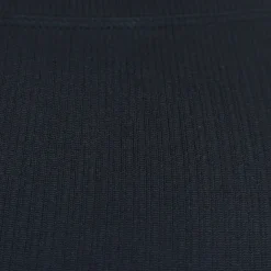 Zwarte Rib Stretchy Sportset