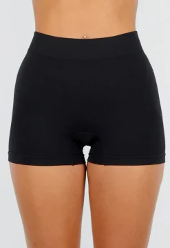 Zwarte Shapewear Short met Hoge Taille en Stretch