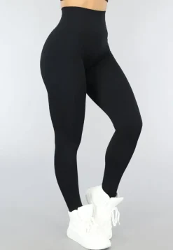 Zwarte Sportlegging met Zebra print