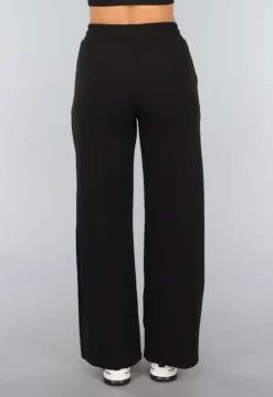 Zwarte Wide Leg Jogger