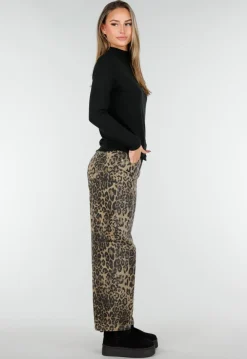 Zwarte Zachte Stretch Top met Lange Mouwen