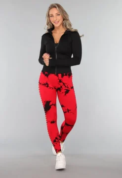 Zwart Fitness Vest met Duimgaten