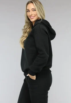 Zwart Fleece Joggingpak