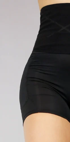 Zwart Shaping Butt Lift Broekje met Waist Trainer
