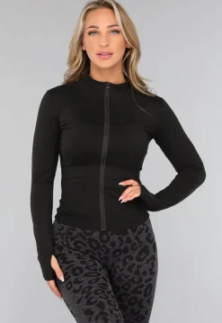 Zwart Trainingsvest met Ritssluiting