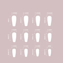 Zwart/Zilveren Nepnagels met Design